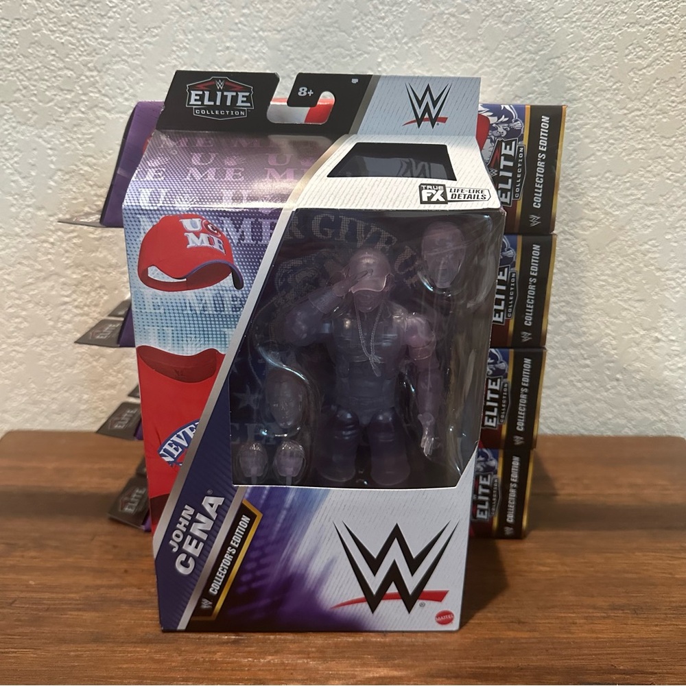 2025 WWE Elite Invisible John Cena Collector edition Action Figure